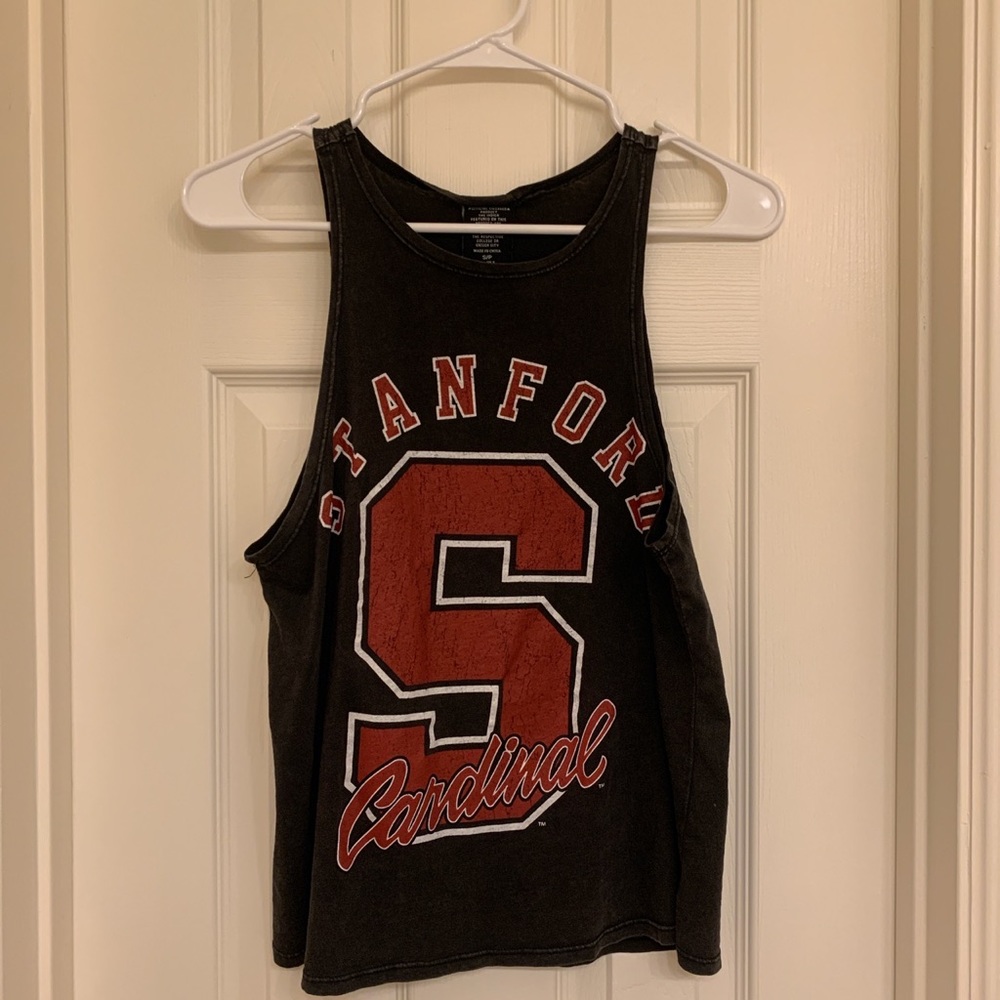 Stanford high neck tank top